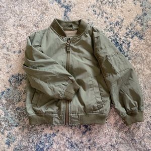 Green Kid’s bomber jacket